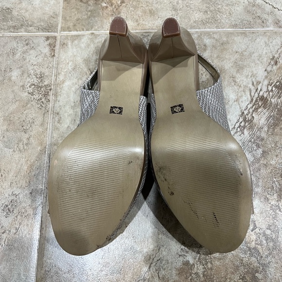Anne Klein Faux Snakeskin Heels - Picture 3 of 3